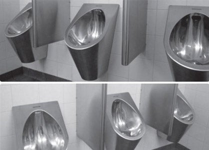 Britex Barren Stainless Steel Waterless Urinals
